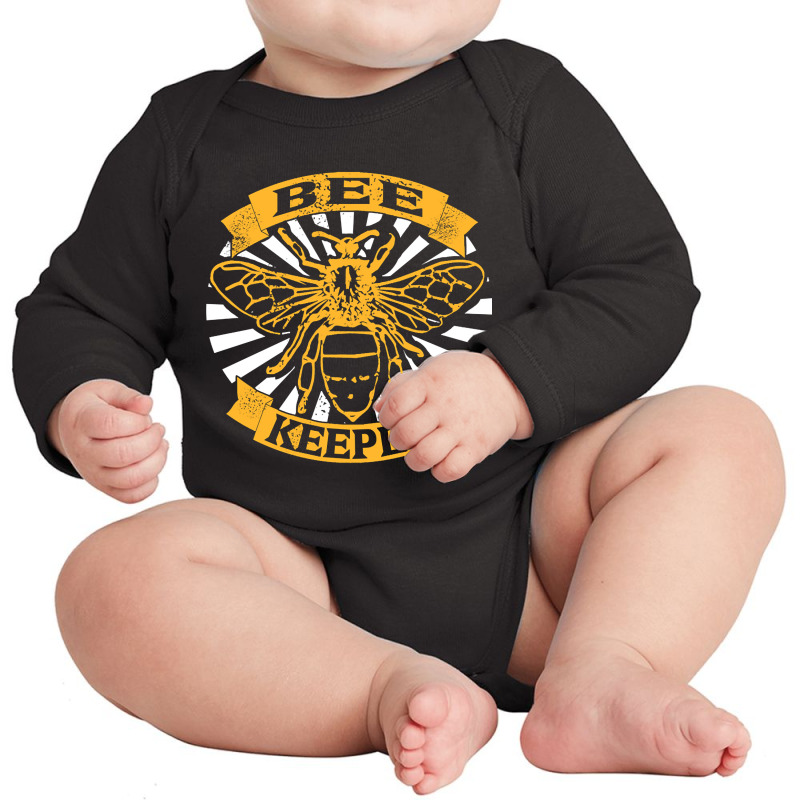 Trending Beekeeper Gift For Honey Fans Long Sleeve Baby Bodysuit by Jerhogen528 | Artistshot