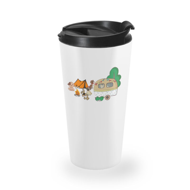 Camping Ruffing It Travel Mug | Artistshot