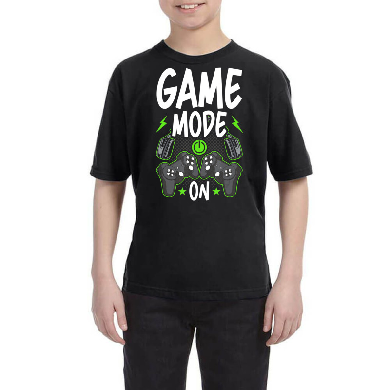 Trending Gamer Mode On Video Gamer Gaming Youth Tee by Kristina Ritchey | Artistshot