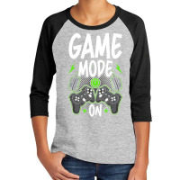 Trending Gamer Mode On Video Gamer Gaming Youth 3/4 Sleeve | Artistshot