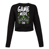 Trending Gamer Mode On Video Gamer Gaming Cropped Sweater | Artistshot