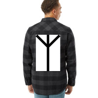 Algiz Rune  Vintage Humor Flannel Shirt | Artistshot