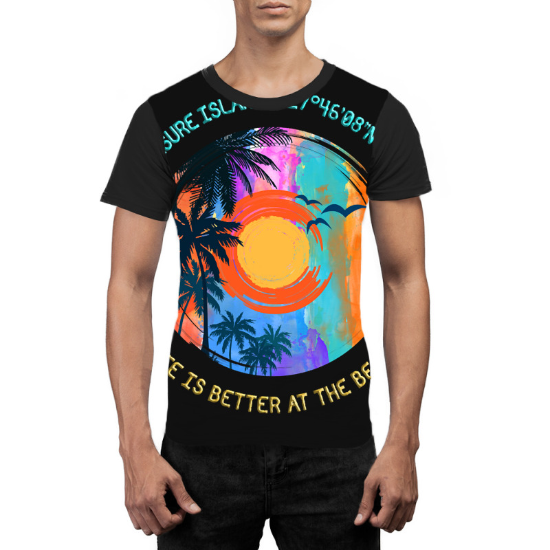 Limited Edition Sunset Beach, Treasure Island, Pinellas County, Florid Graphic T-shirt | Artistshot