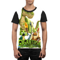 Gigantosaurus Giganto Amp 4 Kid Dinos Gigantosaurus Poster Boy Graphic T-shirt | Artistshot