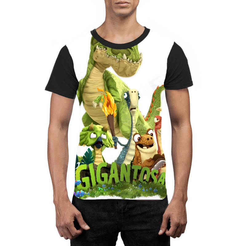 Gigantosaurus Giganto Amp 4 Kid Dinos Gigantosaurus Poster Boy Graphic T-shirt by swailsknoppf | Artistshot