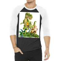 Gigantosaurus Giganto Amp 4 Kid Dinos Gigantosaurus Poster Boy 3/4 Sleeve Shirt | Artistshot