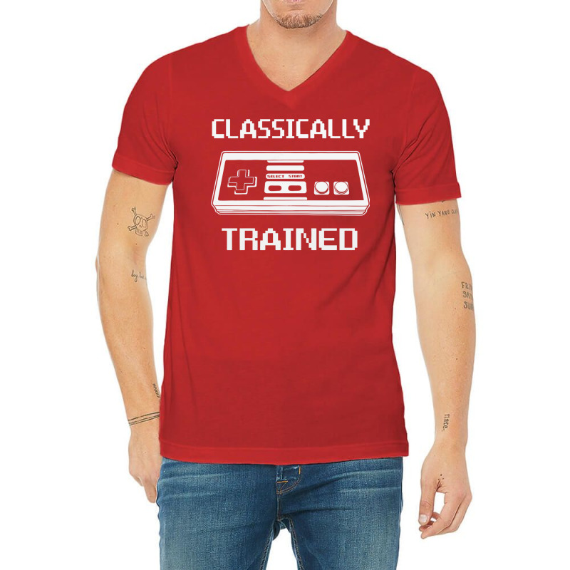 Classically Trained 2 V-neck Tee | Artistshot