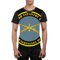 4th Bn 3rd Infantry Regiment - Washington Dc W Inf Branch Graphic T-shirt | Artistshot