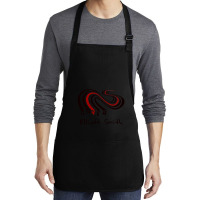 Dripping Figure 8 Revised Medium-length Apron | Artistshot