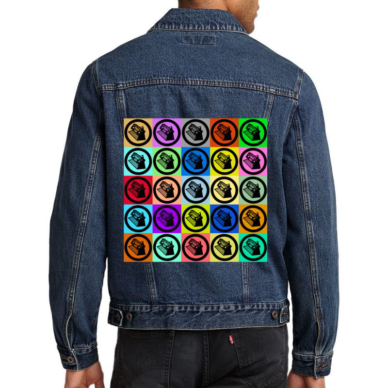 Pyramiden Blaster Montage Men Denim Jacket | Artistshot