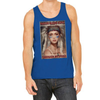 Native American Native Blood Runs Through My Veins  Vintage Blue Tank Top | Artistshot