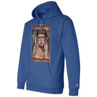 Native American Native Blood Runs Through My Veins  Vintage Blue Champion Hoodie | Artistshot