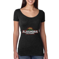 Alhambra California-f4zjj Women's Triblend Scoop T-shirt | Artistshot