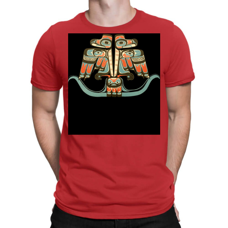 Northwest Coast Native Viking Love  Girl Girl T-shirt | Artistshot