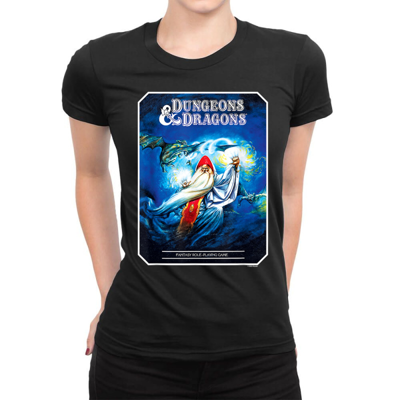 Dungeons & Dragons Vintage Advanced Player's Handbook T Shirt Ladies Fitted T-Shirt by wiltoban | Artistshot