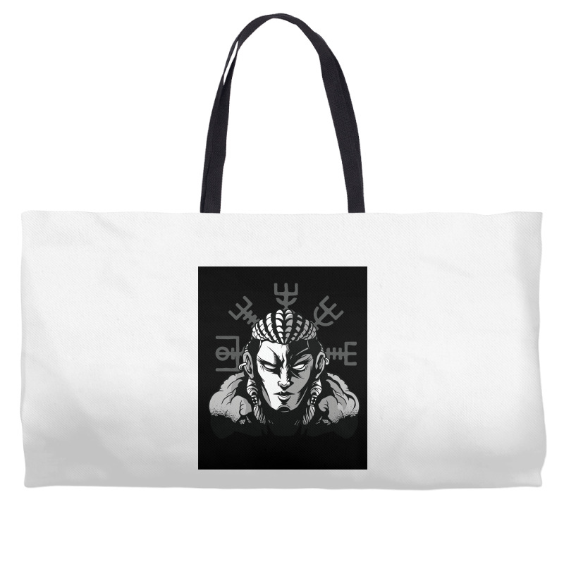 Nordic Norse Viking Warrior Woman  Boy Boy Weekender Totes | Artistshot