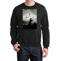 Odin Huginn And Muninn  80s Vintage Crewneck Sweatshirt | Artistshot