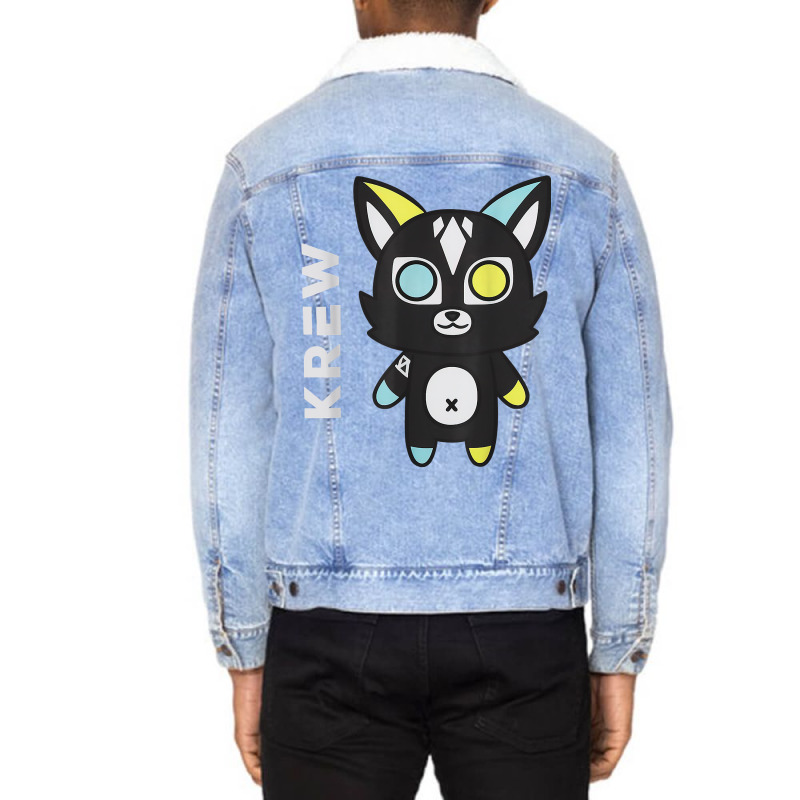 Friends Forever Krew District For Fans T Shirt Unisex Sherpa-Lined Denim Jacket by annien | Artistshot