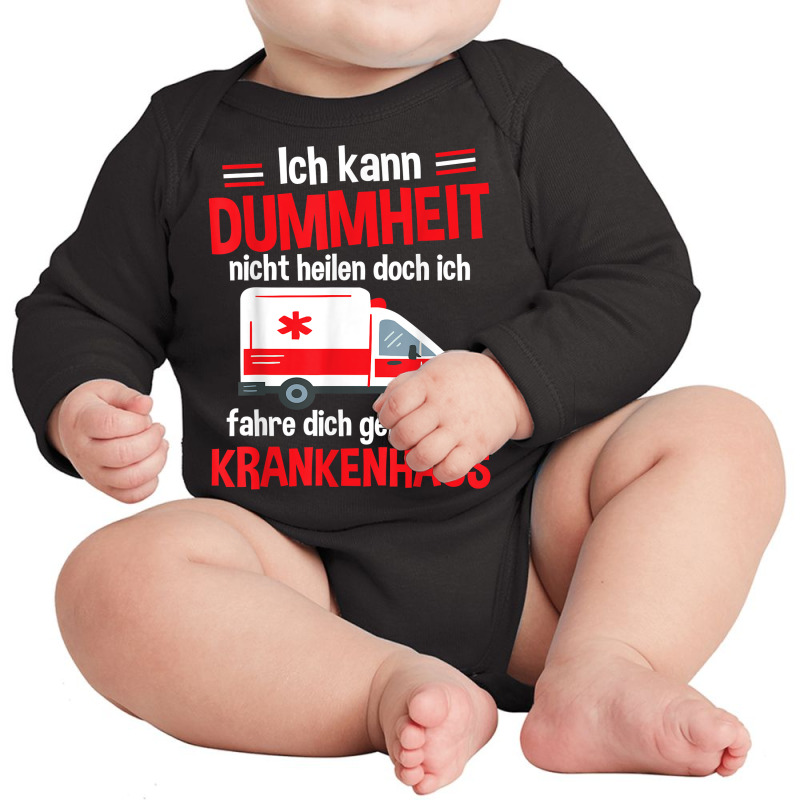 Emergency Paramedic Ambulance Emergency Service Paramedic T Shirt Long Sleeve Baby Bodysuit | Artistshot