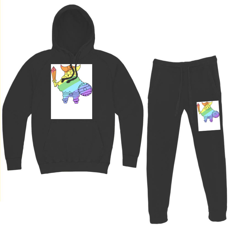 Pride Viking Classic  Girl Cool Hoodie & Jogger Set | Artistshot