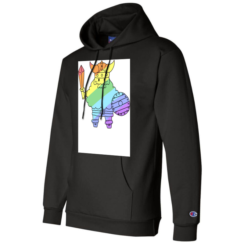 Pride Viking Classic  Girl Cool Champion Hoodie | Artistshot