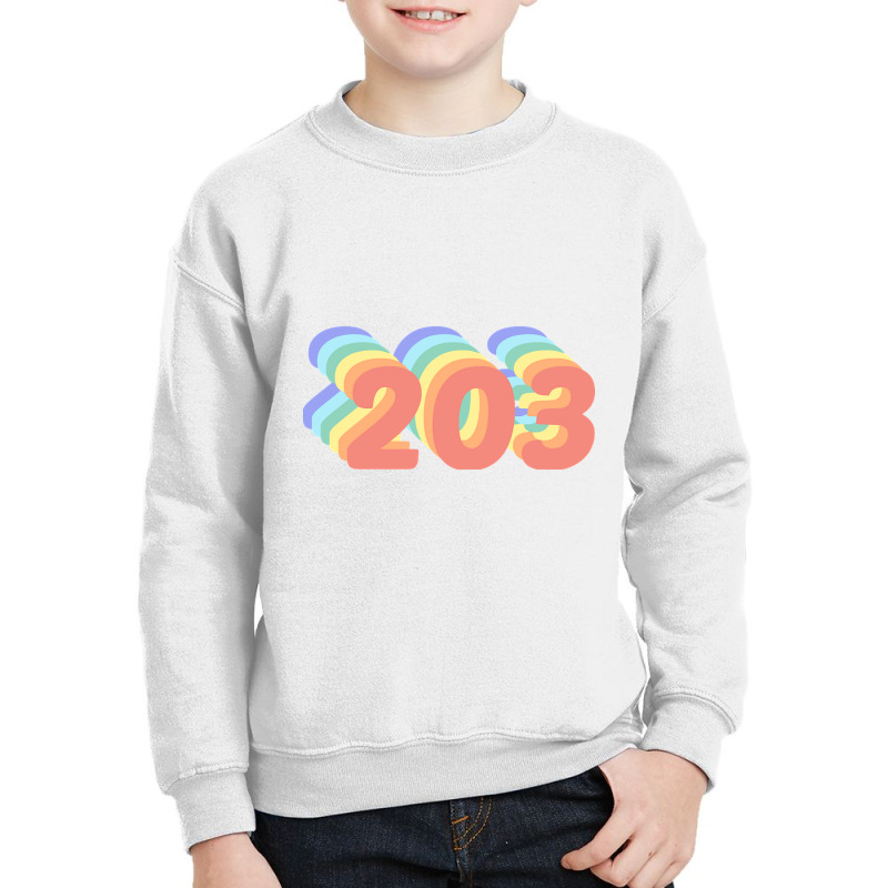 203-wmtkn Youth Sweatshirt by kayakbetween30 | Artistshot