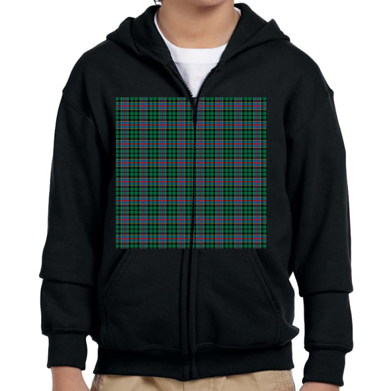 Trending Byres Plaid Tartan Scottish Youth Zipper Hoodie by Inmamlil638 | Artistshot