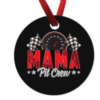 Limited Edition Race Car Birthday Party Racing Family Mama Pit Ornament | Artistshot