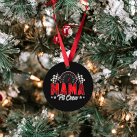 Limited Edition Race Car Birthday Party Racing Family Mama Pit Ornament | Artistshot