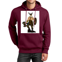 Shield And Axe As Good Gear For Bearded Viking Gift Idea For Hard Men Unisex Hoodie | Artistshot