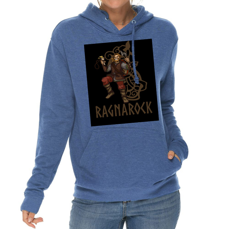 Ragnarock Funny Viking Mythology  Love Lightweight Hoodie | Artistshot