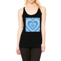 Trending Blue Retro Heart Racerback Tank | Artistshot