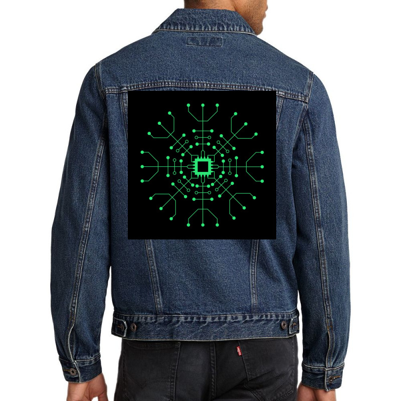 Technomagic Aegishjalmur  Girl Girl Men Denim Jacket | Artistshot