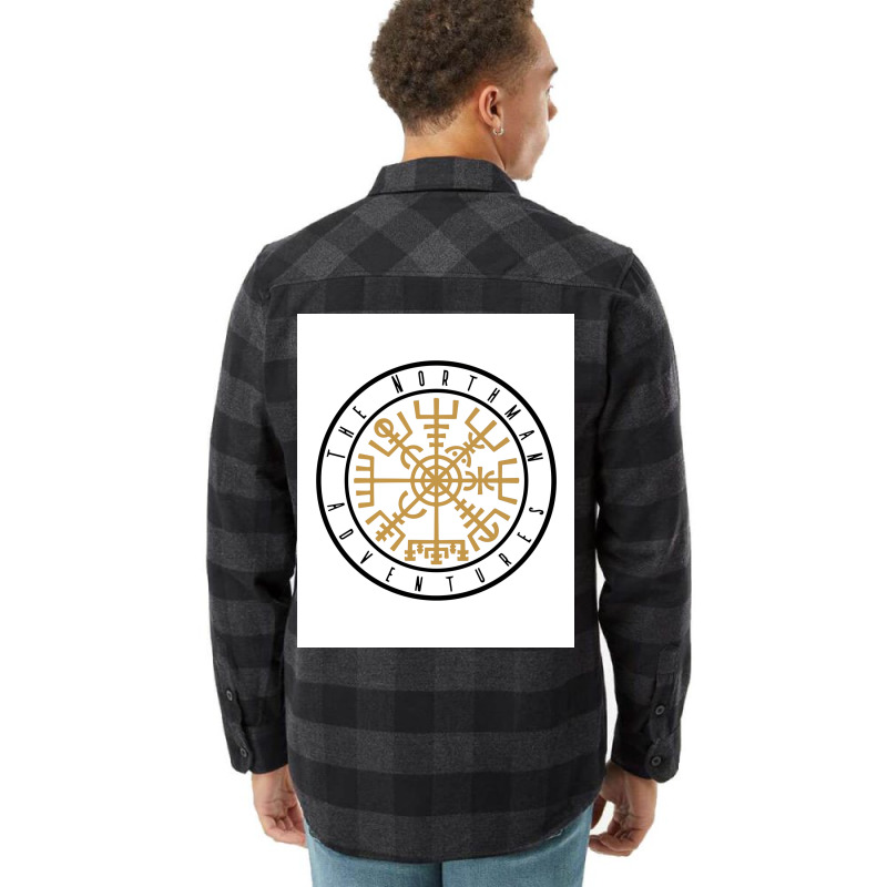 The Northman Symbole  Hippie Quote Flannel Shirt | Artistshot