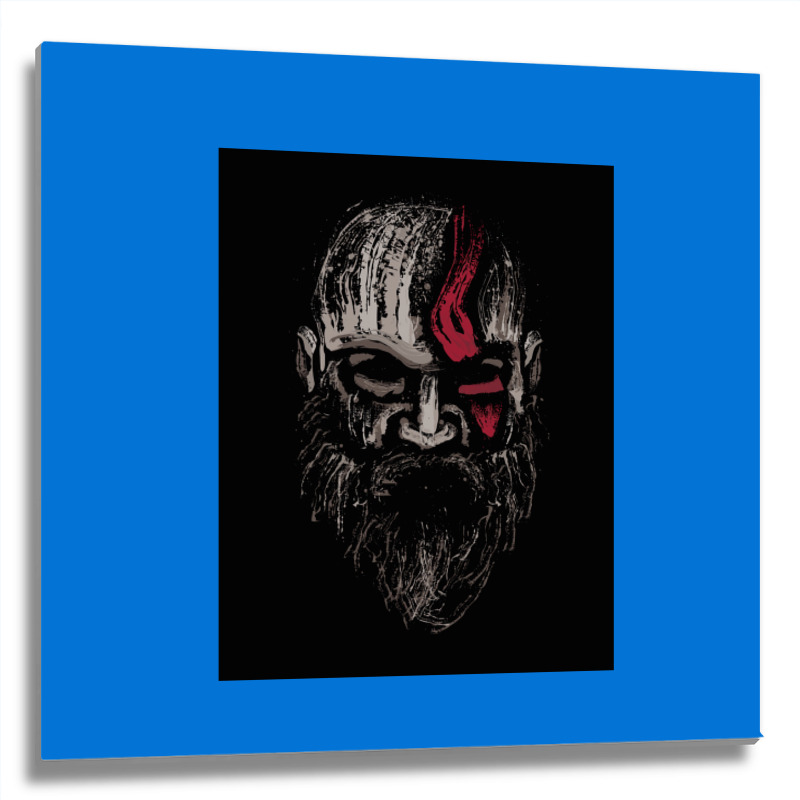 The Warrior Of Gods  Music Trending Metal Print Square | Artistshot