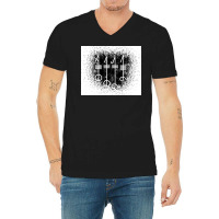 Svefnthorn Black Spray  Nostalgia Hippie V-neck Tee | Artistshot