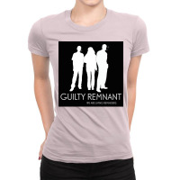 The Leftovers Guilty Remnant Poster Ladies Fitted T-shirt | Artistshot