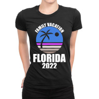 2022 Florida Beach Family Vacation-legrw Ladies Fitted T-shirt | Artistshot