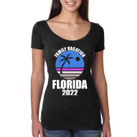 2022 Florida Beach Family Vacation-legrw Women's Triblend Scoop T-shirt | Artistshot