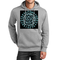 Valknut Wotansknoten Wikingerdreieick  Hipster Boy Unisex Hoodie | Artistshot