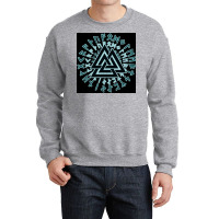 Valknut Wotansknoten Wikingerdreieick  Hipster Boy Crewneck Sweatshirt | Artistshot