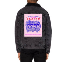 Clairo Poster Poster Gift Unisex Sherpa-lined Denim Jacket | Artistshot