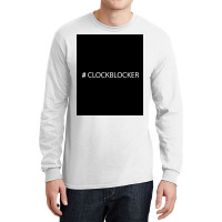 Clockblocker Poster Yellow (1) Long Sleeve Shirts | Artistshot