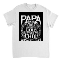 Viking Papa Odin Ragnar Fatherx27s Day  Trending 70s Classic T-shirt | Artistshot