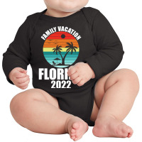 2022 Florida Family Vacation-ppsw8 Long Sleeve Baby Bodysuit | Artistshot