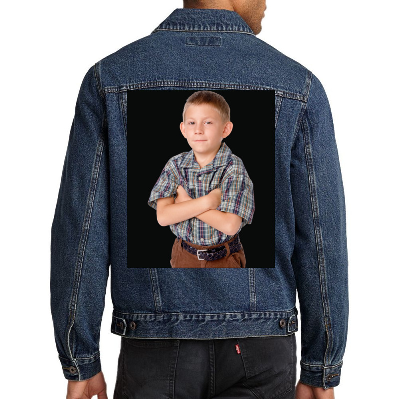 Dewey Moulant Poster Girl (1) Men Denim Jacket | Artistshot