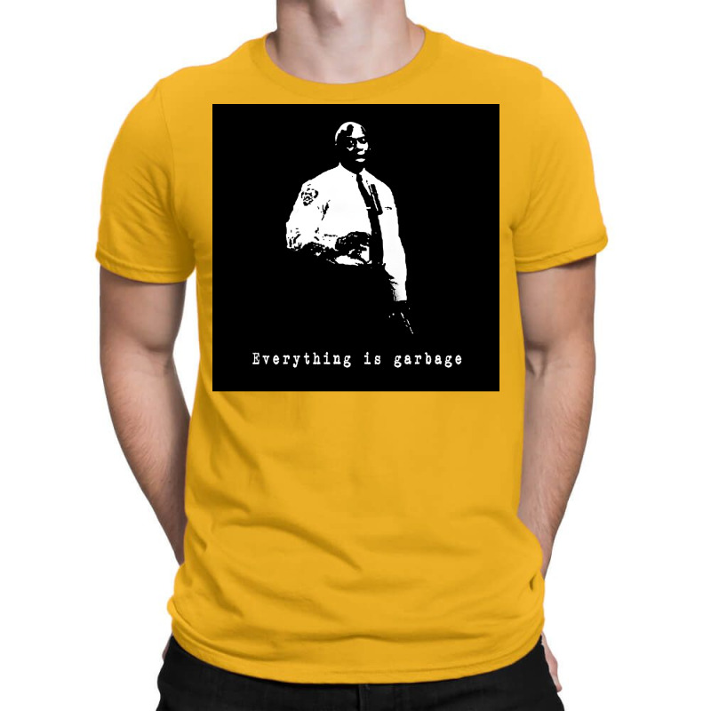 Everything Is Garbage Captain Holt Stencil Wallpaper Design Poster Boy T-shirt | Artistshot