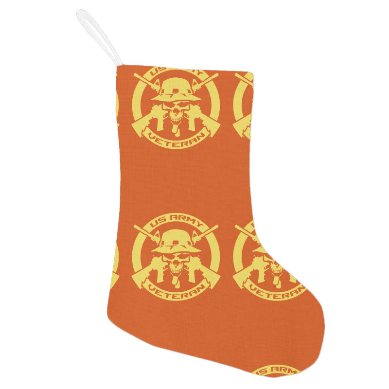 Army Veteran Skull Military Holiday Stocking | Artistshot