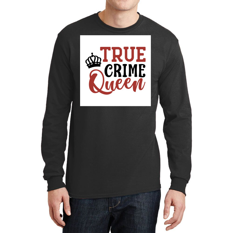 Crime Funny Crime Poster 80s (1) Long Sleeve Shirts by peatcrascow | Artistshot