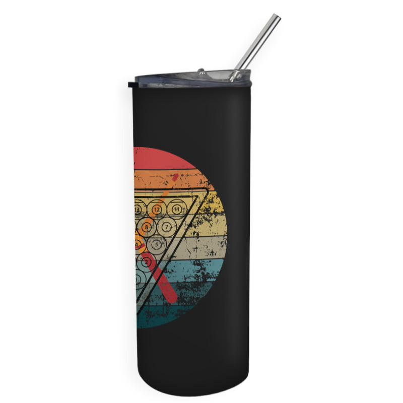 8-ball Billiard Ball Skinny Tumbler | Artistshot